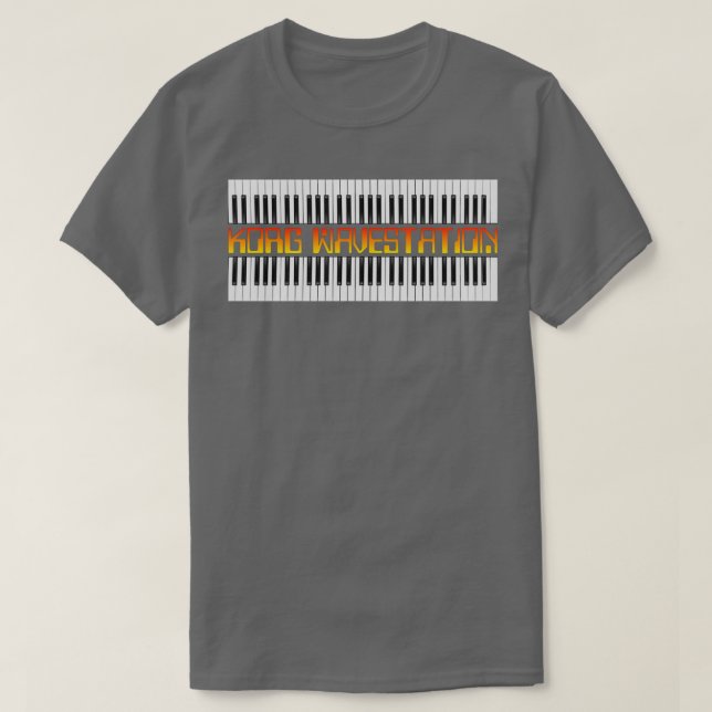 Camiseta Vintage Korg Synth  (Diseño del anverso)