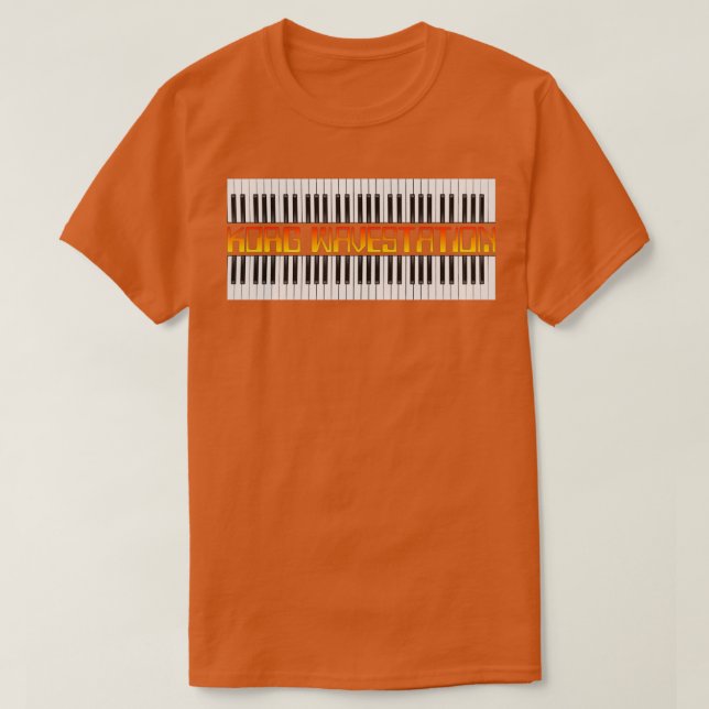 Camiseta Vintage Korg Synth (Diseño del anverso)