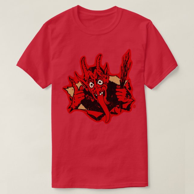 Camiseta Vintage Krampus (Diseño del anverso)