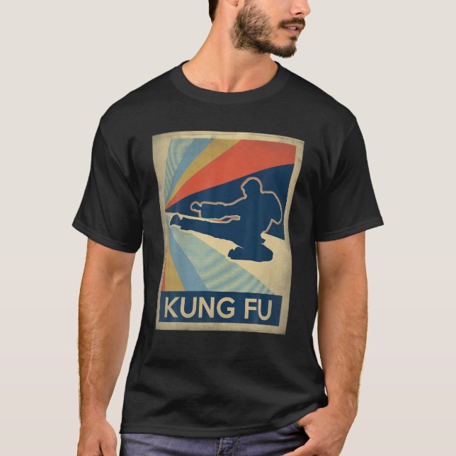 Camiseta Vintage kung fu Tshirt (Anverso)