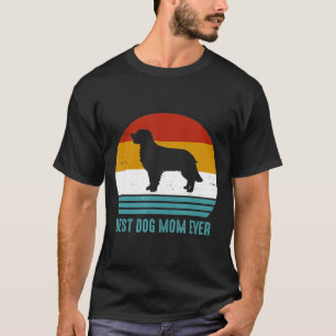 Camiseta Vintage - La mejor madre del perro que ha disfruta