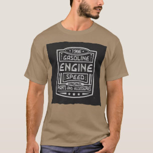 Camiseta Vintage label design with lettering composition da