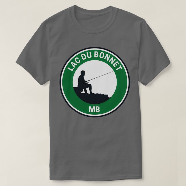 Camiseta Vintage Lac du Bonnet Manitoba (Diseño del anverso)