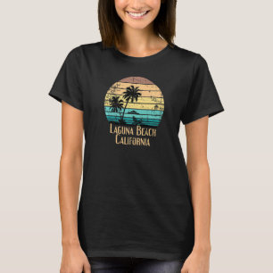 Camiseta Vintage Laguna Beach California Souvenir Distress