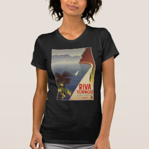 Camiseta Vintage Lake Garda Riva Torbole Italia Turismo