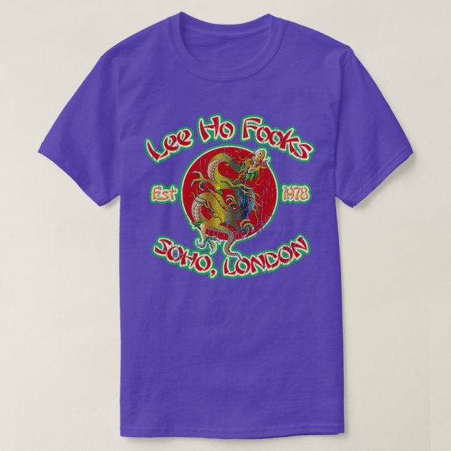 Camiseta Vintage Lee Ho    Fookss  (Diseño del anverso)