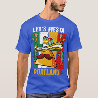 Camiseta Vintage Lets Fiesta Portland Oregon