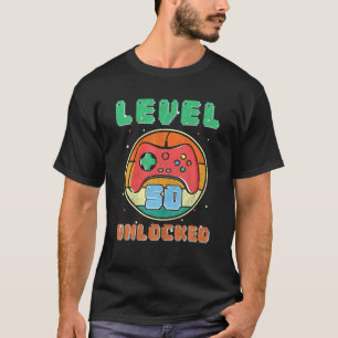 Camiseta Vintage Level 50Th Birthday Funny Gam De 50 Años