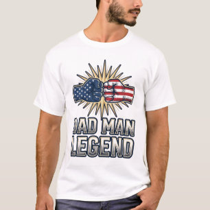 Camiseta vintage leyenda hombre patriota Diseño_1