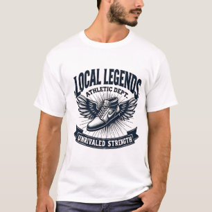 Camiseta Vintage "LEYENDAS LOCALES" Dept. Atlético Zapato A