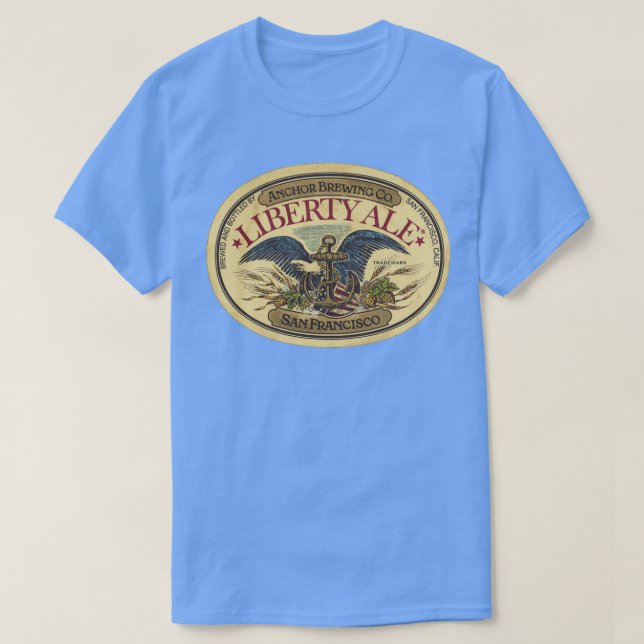 Camiseta Vintage Liberty Ale Anchor Breaking (Diseño del anverso)