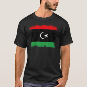 Camiseta Vintage Libia Bandera Día de la Independencia de L