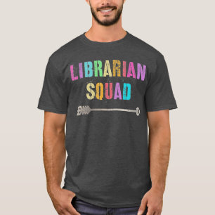 Camiseta Vintage LIBRARIAN SQUAD De vuelta a la Maestra Stu