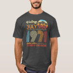 Camiseta Vintage Limited Edition Birthday Decoration July<br><div class="desc">Vintage Limited Edition Birthday Decoration July 1971 Gift. Perfect gift for your dad,  mom,  papa,  men,  women,  friend and family members on Thanksgiving Day,  Christmas Day,  Mothers Day,  Fathers Day,  4th of July,  1776 Independent day,  Veterans Day,  Halloween Day,  Patrick's Day</div>