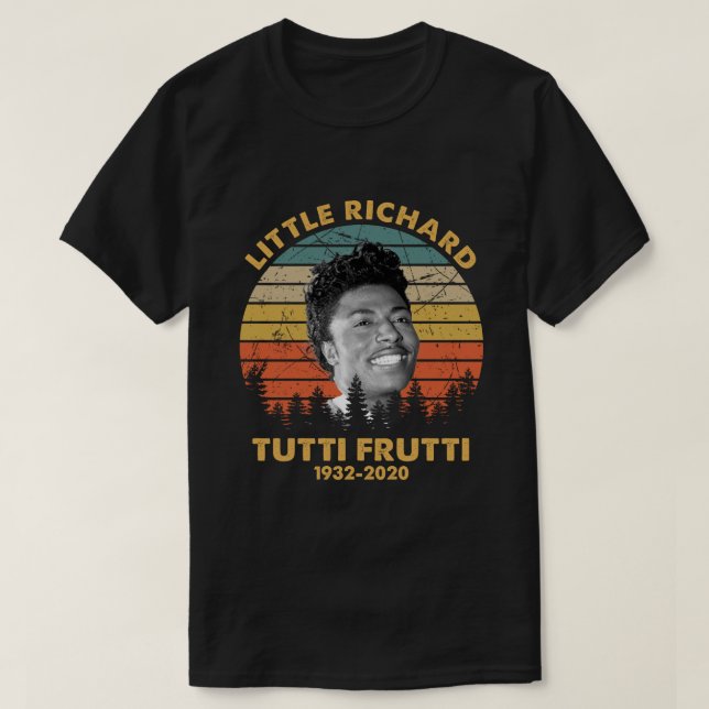 Camiseta Vintage Little Richard Tutti Frutti (Diseño del anverso)