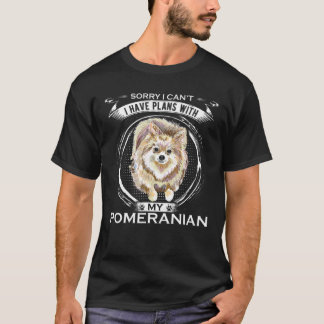 Camiseta Vintage Lo Siento No Puedo, Tengo Planes Con Mi Po