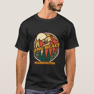 Camiseta Vintage Long Beach Washington Mountain Senking Sou