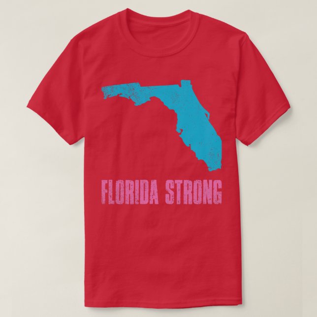 Camiseta Vintage Look Florida Strong (Diseño del anverso)
