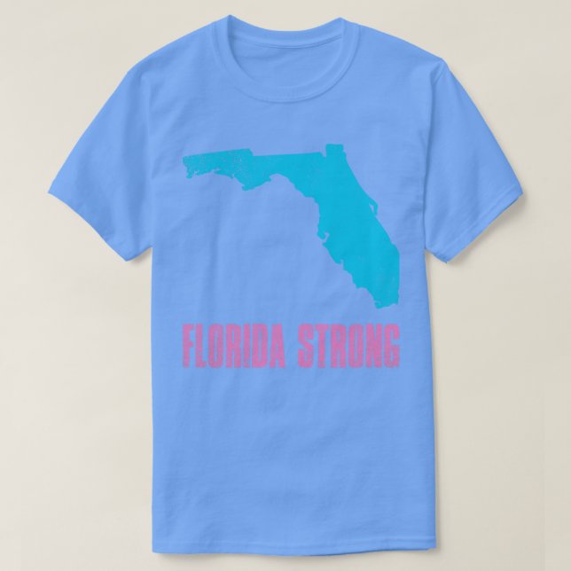 Camiseta Vintage Look Florida Strong (Diseño del anverso)