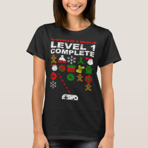 Camiseta Vintage look Navidades Gaming Decoración Invasores