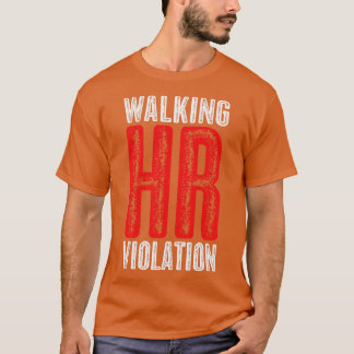 Camiseta Vintage Look Walking HR Violation