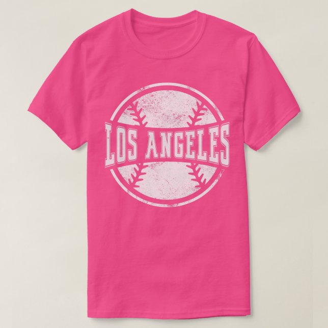 Camiseta Vintage Los Angeles Baseball Team Gift 1 (Diseño del anverso)
