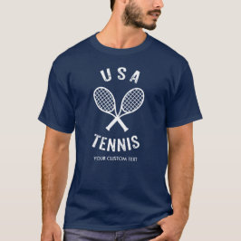 Camiseta Vintage los E.E.U.U. de las estafas de tenis del
