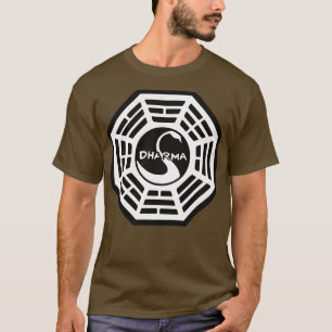 Camiseta Vintage Lost de la Iniciativa Dharma