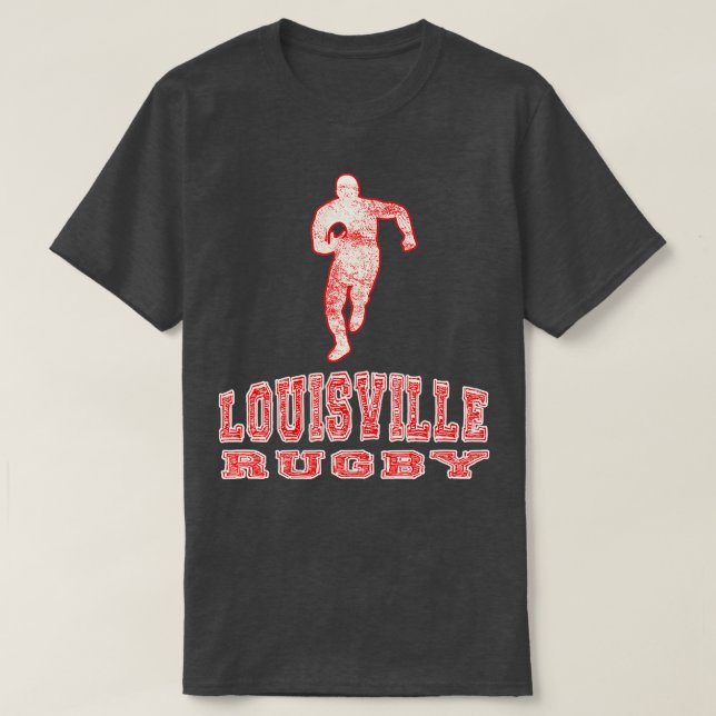 Camiseta Vintage Louisville Rugby (Diseño del anverso)