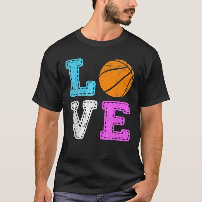 Camiseta Vintage Love Basketball Team (Anverso)