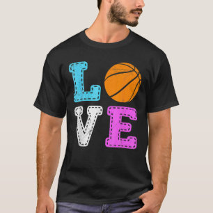 Camiseta Vintage Love Basketball Team