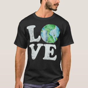 Camiseta Vintage LOVE Earth Day