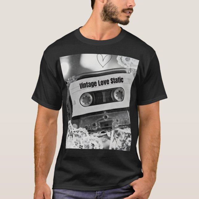 Camiseta Vintage Love Static (Anverso)