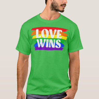 Camiseta Vintage Love Win Rainbow Peace Sign Orgullo Lesbia