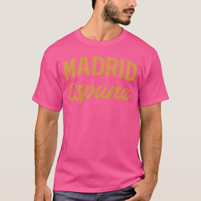 Camiseta Vintage Madrid girl (Anverso)