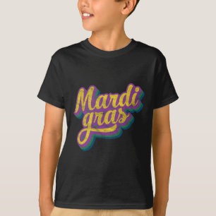 Camiseta Vintage Mardi Gras Gift Disfraz Retro Masquerade B