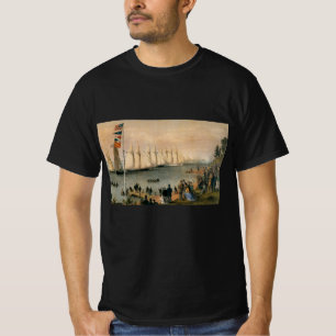 Camiseta Vintage Maritime, New York YachClub Regatta