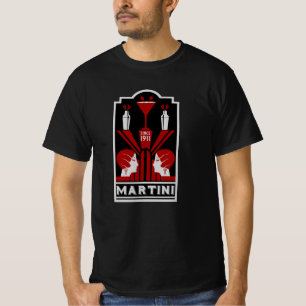 Camiseta Vintage Martini Art Deco