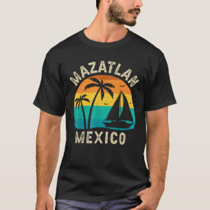 Camiseta Vintage Mazatlan México Sunset Mateo Familia Vac