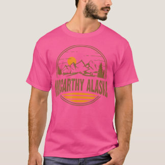 Camiseta Vintage Mccarthy Alaska Mountain Senking Souvenir
