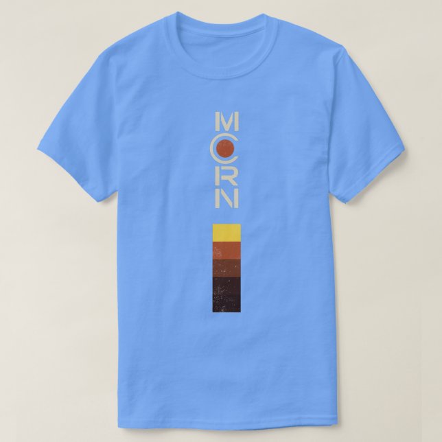 Camiseta Vintage mcrn uniforme (Diseño del anverso)