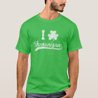 Vintage Me Encanta Shenanigans Clover Día De San P