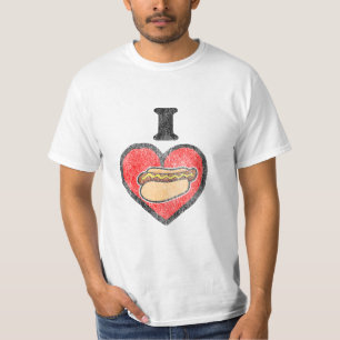 Camiseta Vintage Me Encantan Las Salchichas