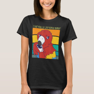 Camiseta Vintage, Me Gusta Mucho El Parroquio Cockatoo B