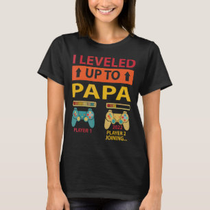 Camiseta Vintage Me Levanté Con Papa Gamer Una Mujer Embara