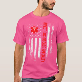Camiseta Vintage Médica de Especialidad en Enfermedades Inf