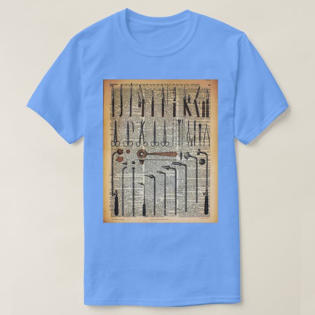 Camiseta Vintage Medical Instruments (Diseño del anverso)