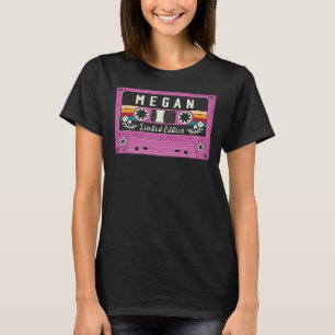 Camiseta Vintage Megan Name T-Shirt
