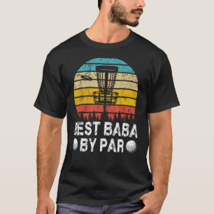Camiseta Vintage Mejor Baba De Par Disk Golf Golfer Fathers