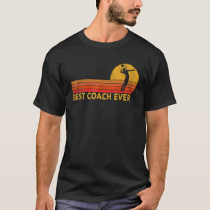 Camiseta Vintage mejor entrenador de voleibol de todos los 